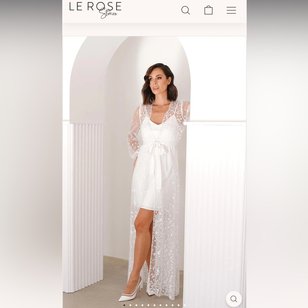 Getting Ready Maxi Robe With Slip - image 2